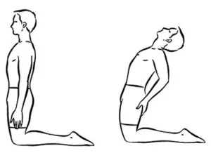 back bend