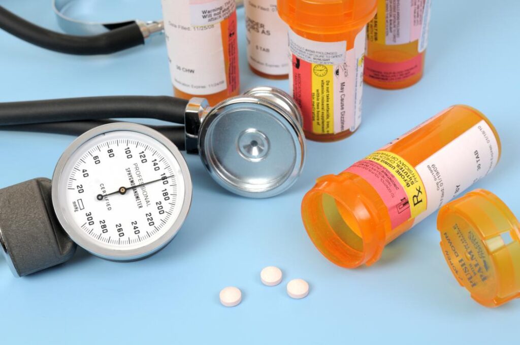 blood pressure medications and nutrient depletions